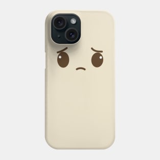 Sad Cute Face Phone Case