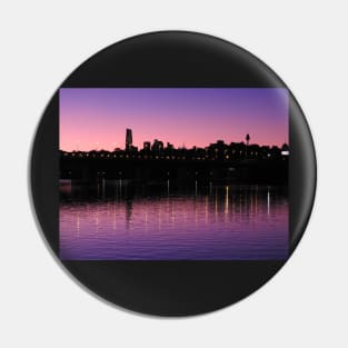 Dawn over Iron Cove Pin