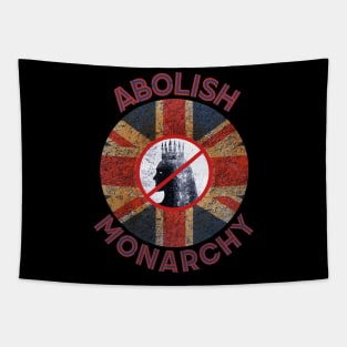 Distressed Abolish the Monarchy Tapestry