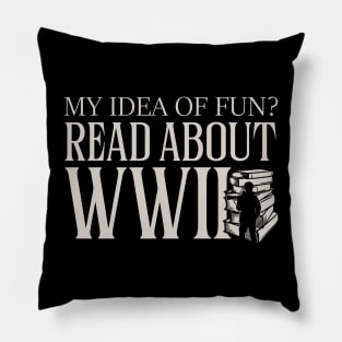 Read About WWII Pillow