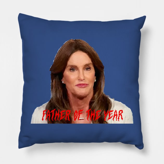 Father of the Year Pillow by TB-Savage Dad