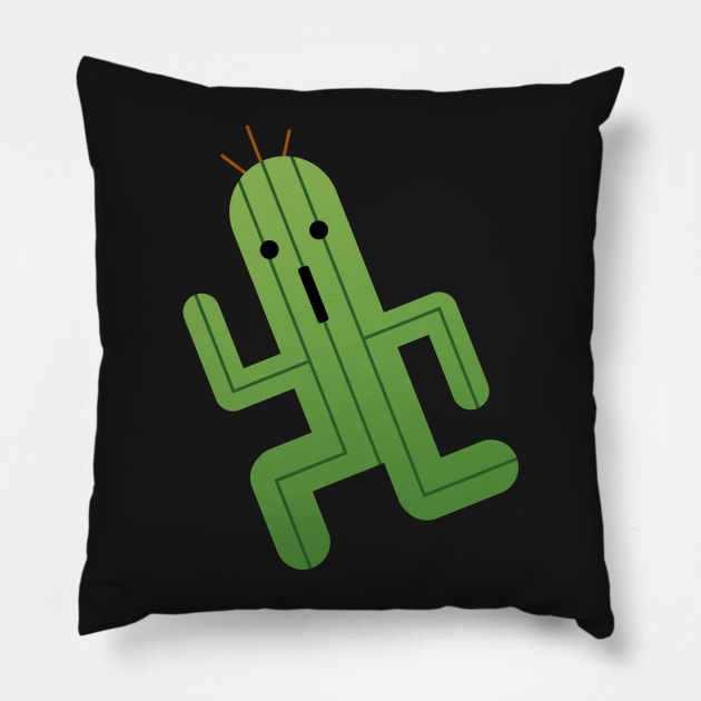 Cactuar Pillow by SalwaSAlQattan