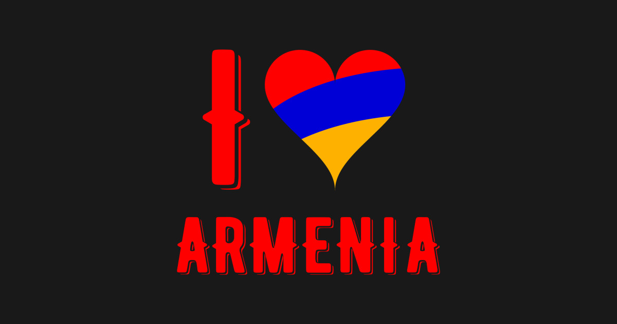 I Love Armenia Armenian Long Sleeve TShirt TeePublic