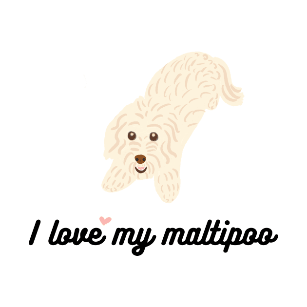 I love my maltipoo! by PatternbyNOK