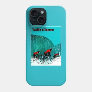 Vuelta a Espana Bicycle Racing Advertising Print Phone Case