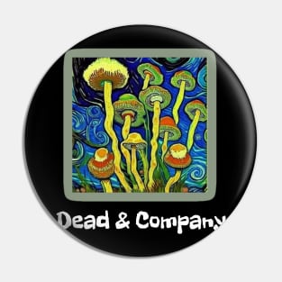 Dead and Company fan art Pin