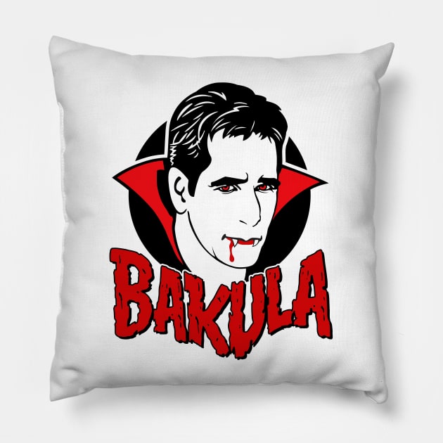 Count Bakula Pillow by HustlerofCultures