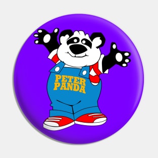 Peter Panda Child World Children's Palace Pin