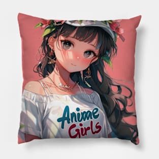 Anime Girls Pillow