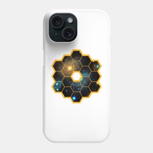 James Webb Telescope - Peep Into Galaxies and Deep Space - NASA JWST Artistic Phone Case