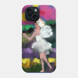 Fairies in the flower field Phone Case