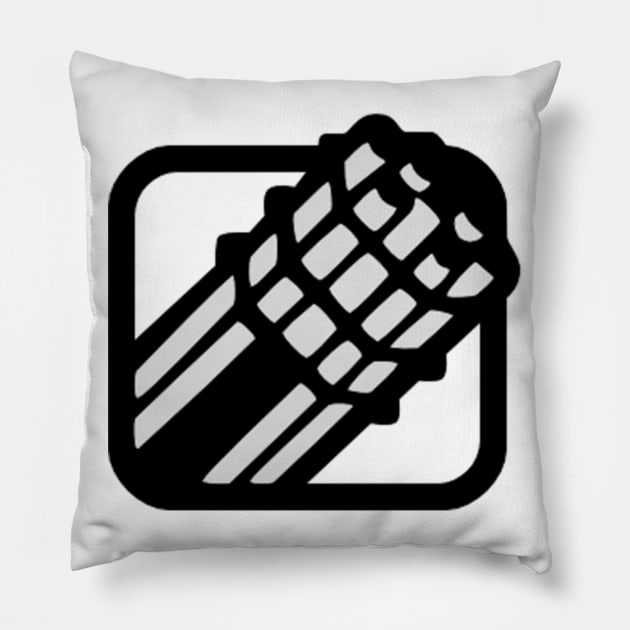 mesin gun Pillow by letsholo