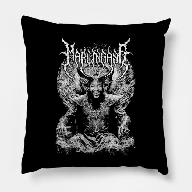 Marvin Gaye Baphomet Pillow by UyabHebak