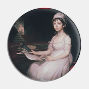 Portrait of a Young Woman. Pin