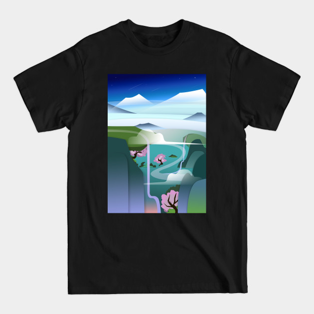 Discover Abstract landscape - Abstract Landscape - T-Shirt