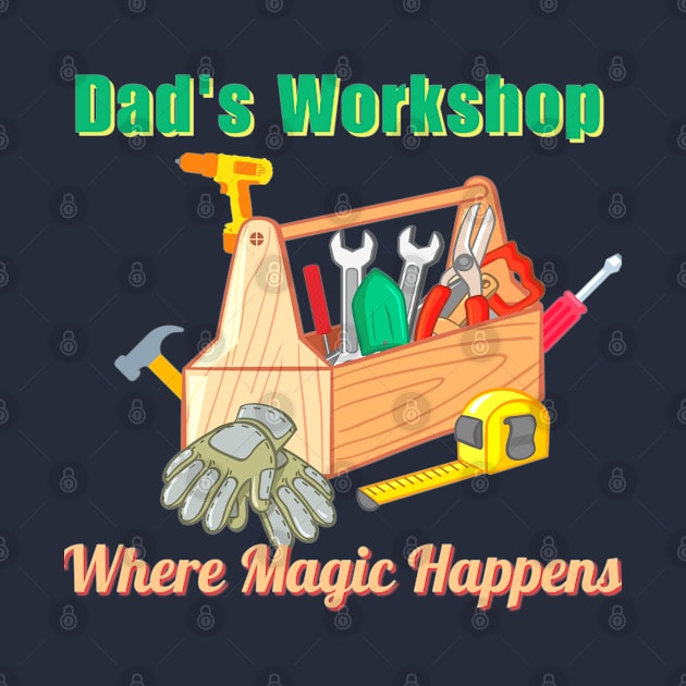 Dad's Workshop by mebcreations