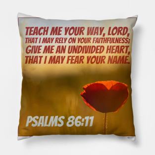 Psalms 86:11 Pillow