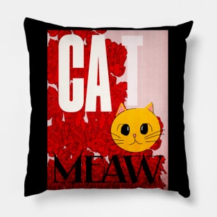 Cat Meaw Pillow