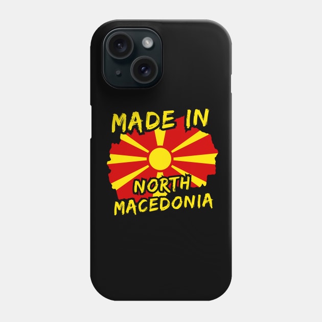Macedonian Phone Case by footballomatic