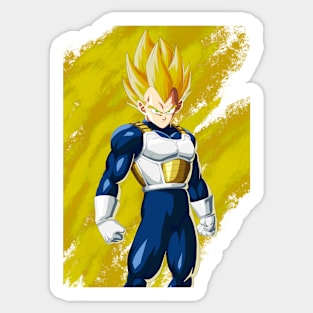 Dragon Ball Logo Royal Sign of the Saiyan Saiyajins Royal Family Worn by  King Vegeta and his son Vegeta64.png | Sticker