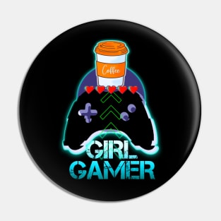 Girl Gamer Pin