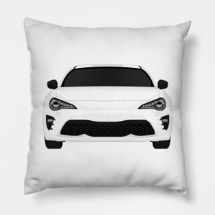 GT86 White + black Pillow