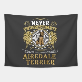 AIREDALE TERRIER TSHIRT Tapestry