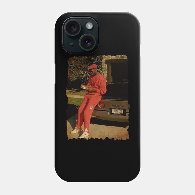 Michael Jordan with Car #2 Vintage Phone Case by CAH BLUSUKAN