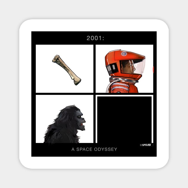 2001 - A Space Odyssey Magnet by spacelord