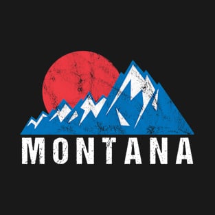 Retro Vintage Montana T-Shirt