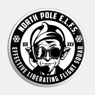 North Pole E.L.F.S. (White) Pin