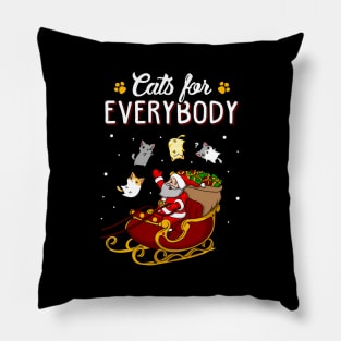 Cats For Everybody Cat Ugly Pillow