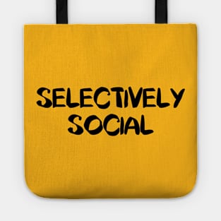 Selectively Social Tote