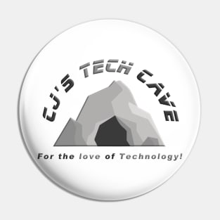 CJ's Tech Cave - Grey Pin