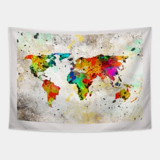 World map Tapestry