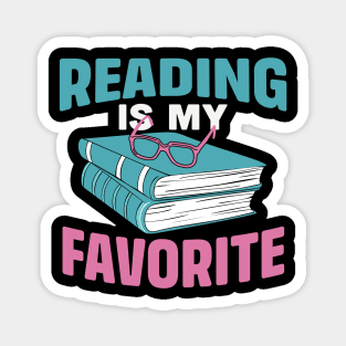 Reading Is My Favorite Magnet