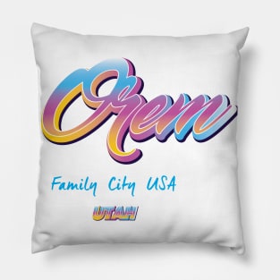 Orem Utah Pillow