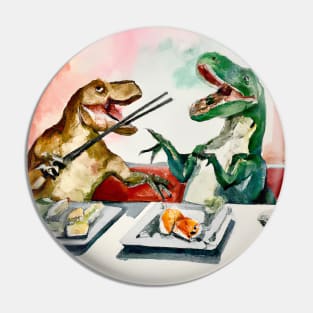 T-Rex Sushi Time Pin