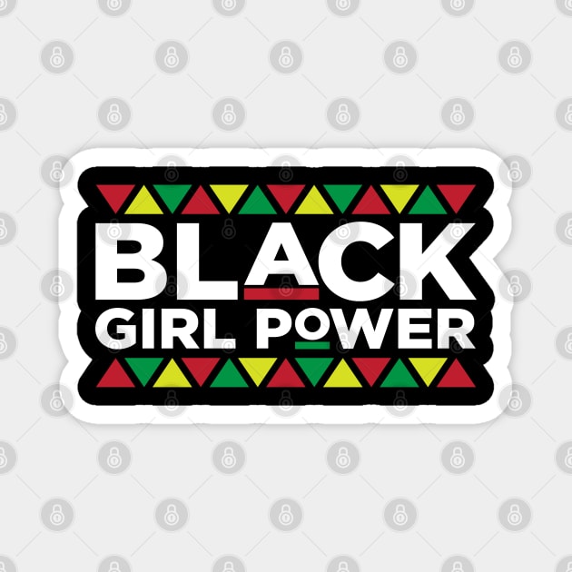 Black Girl Power, Black Queen, Black Woman, Black Women, African American, Black Lives Matter, Black Pride Magnet by UrbanLifeApparel