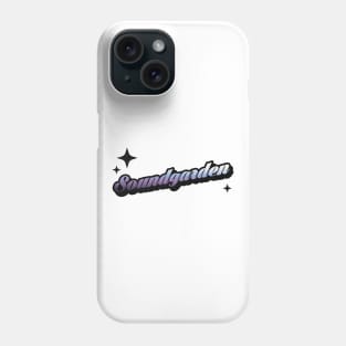 Soundgarden - Retro Classic Typography Style Phone Case