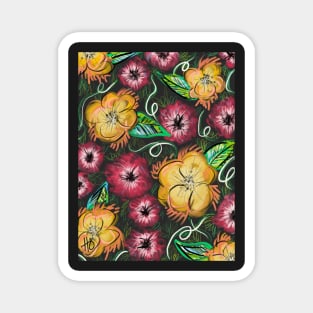 The Earth Laughs in Flowers Magnet