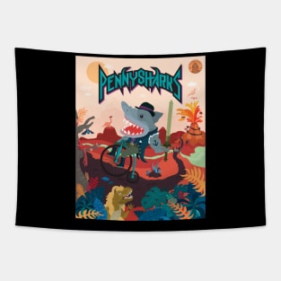 Prehistoric Proportions Tapestry