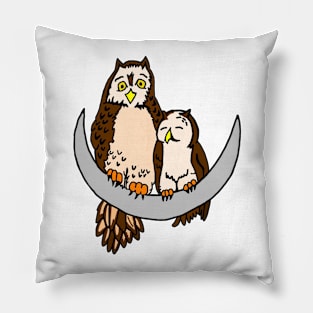 Moon Owls Pillow