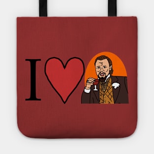 I Heart Leonardo Dicaprio My Valentine Love Tote