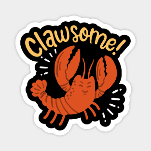Lobster, Crawfish, Clawfish Boil, Cajun Magnet