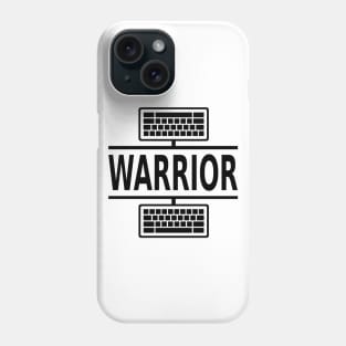 Keyboard Warrior (black) Phone Case