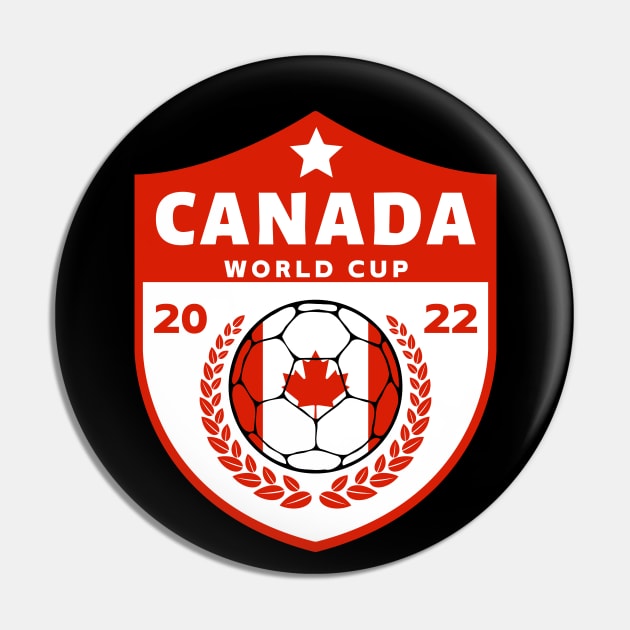 Canada World Cup Pin by footballomatic