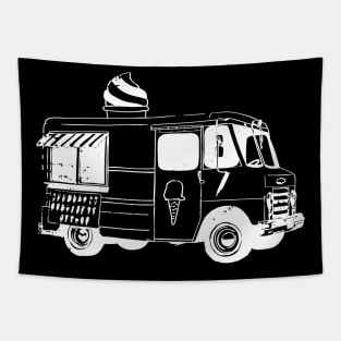 Ice Cream Truck Tapestry