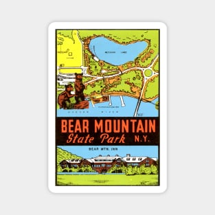 Bear Mountain State Park New York Vintage Magnet