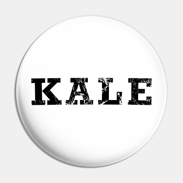 Kale t-shirt Pin by RedYolk